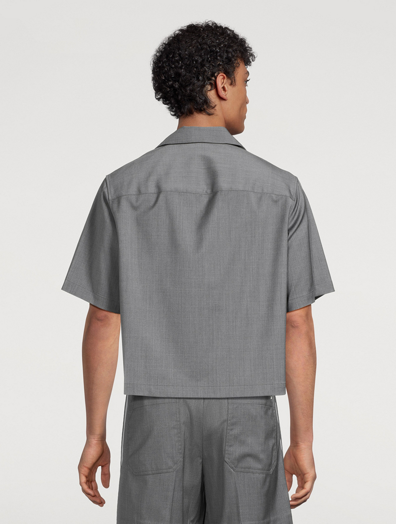 Boxy Short-Sleeve Shirt