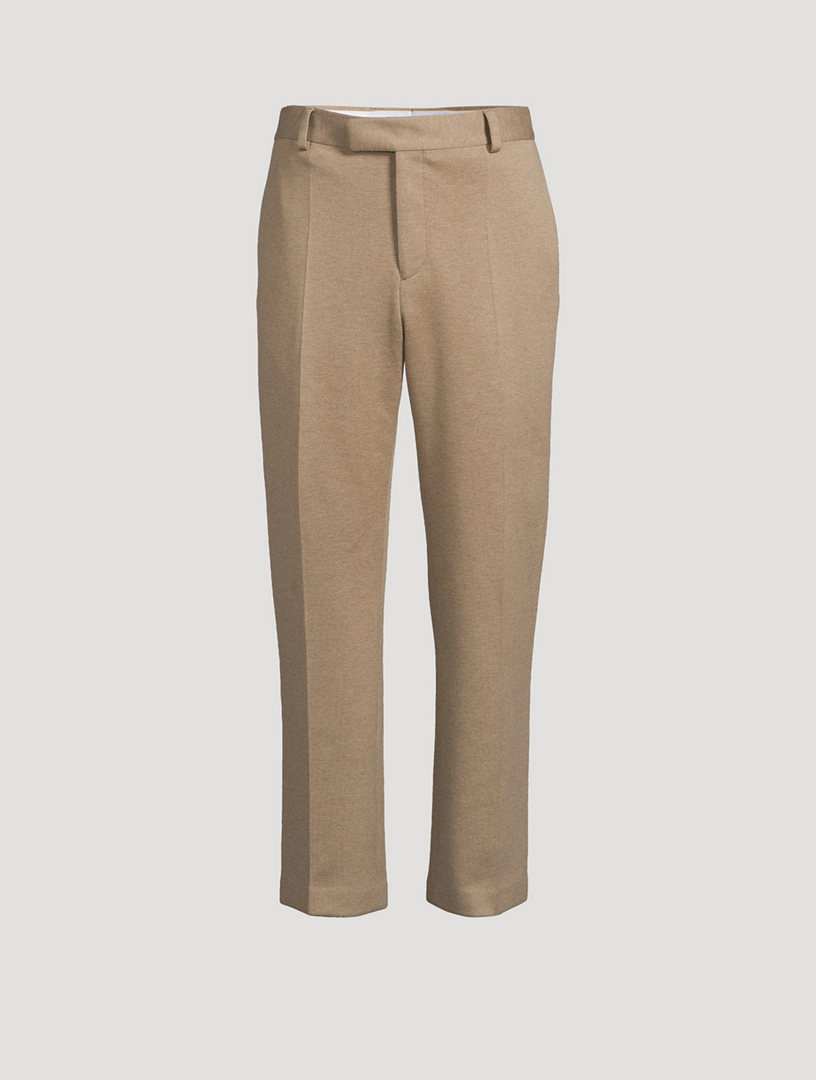 Jersey Interlock Tailored Pants
