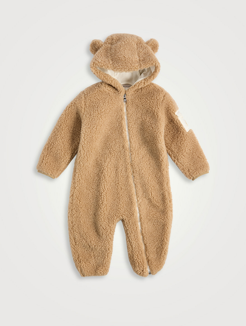 Teddy Hooded One-Piece