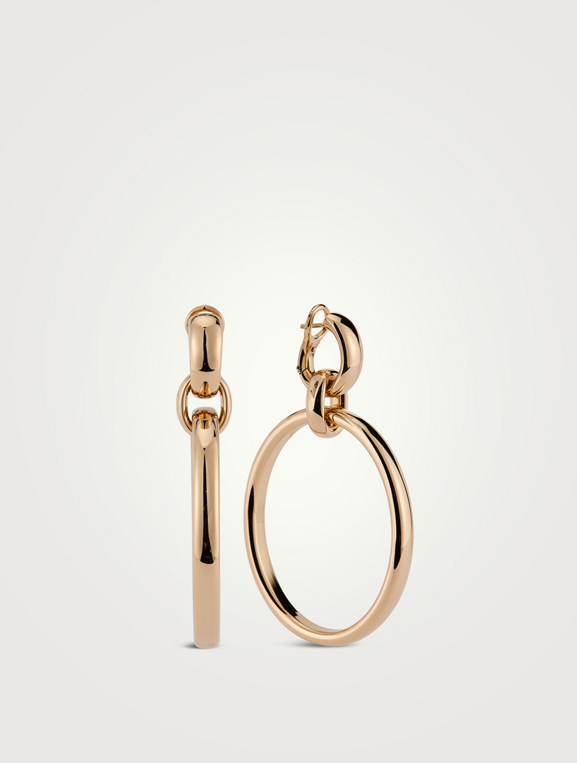 Iconica 18K Rose Gold Hoop Earrings