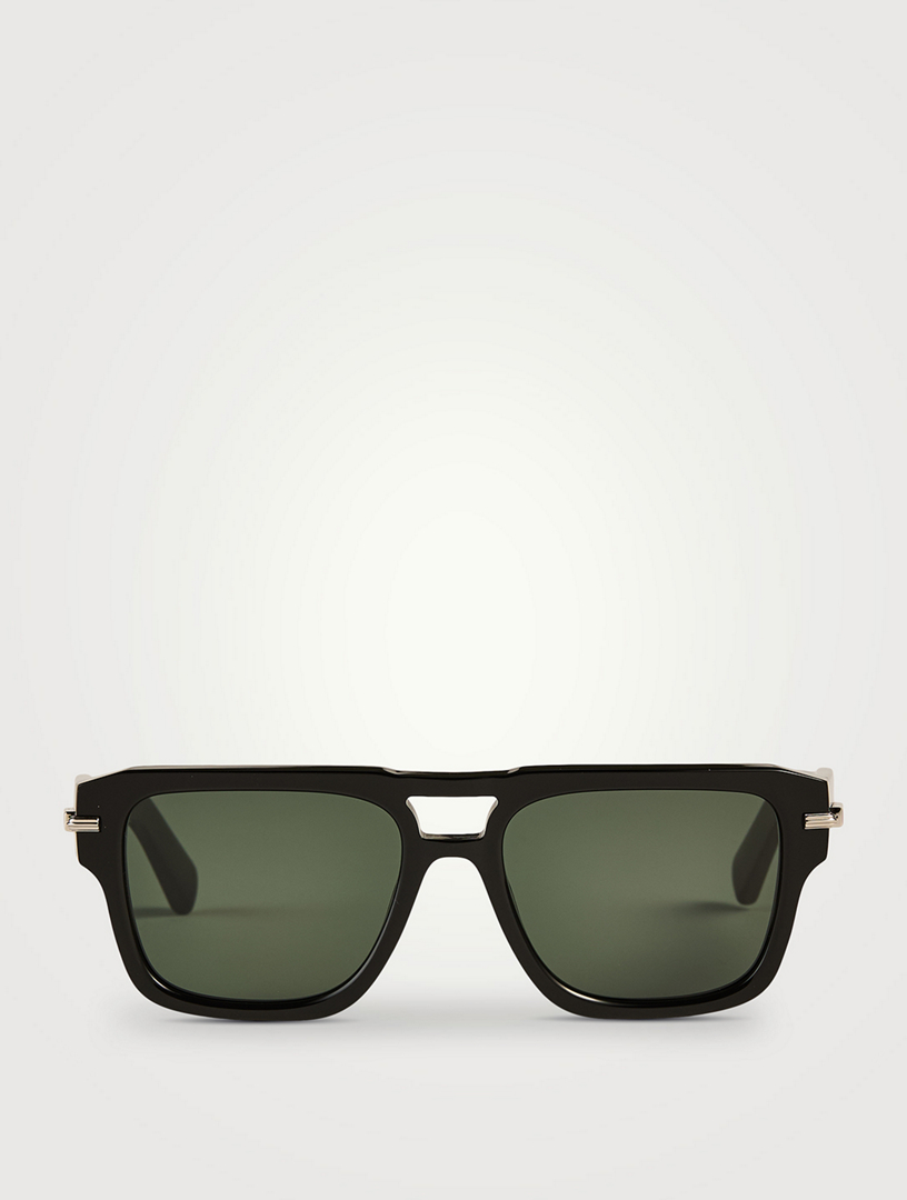 SAINT LAURENT SL 800 Aviator Sunglasses | Holt Renfrew