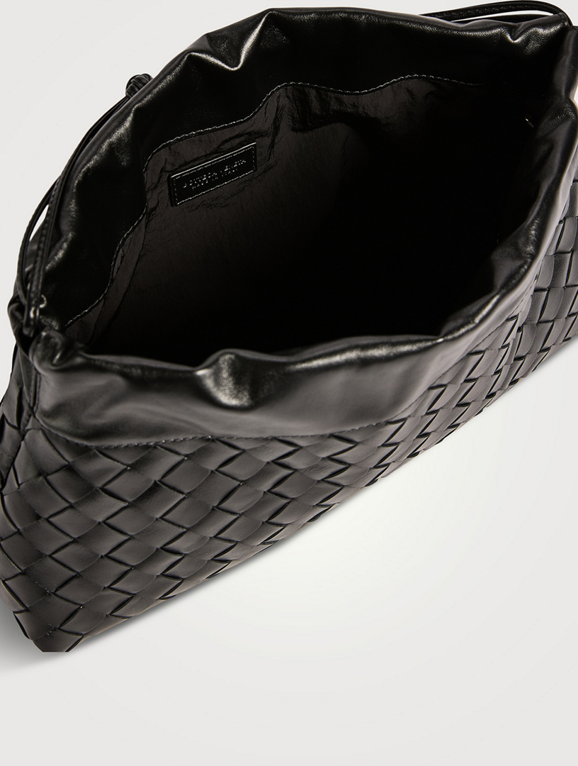 BOTTEGA VENETA Dustbag Notte Intrecciato Leather Pouch | Holt Renfrew