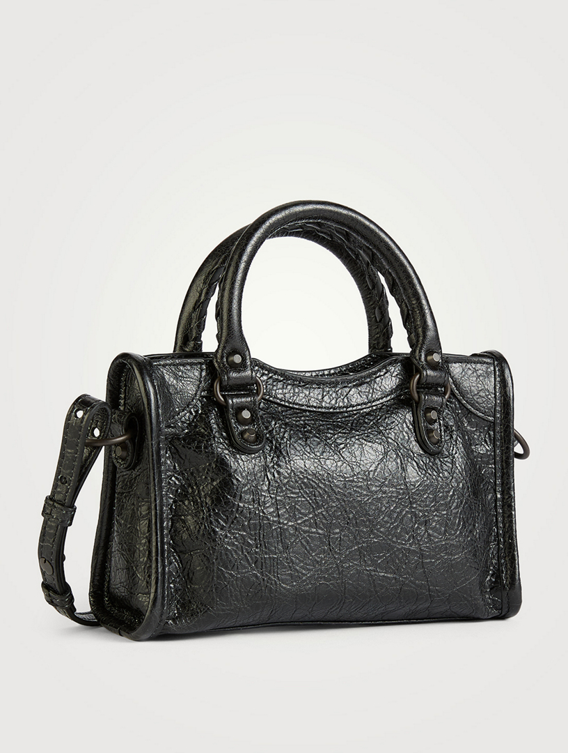 BALENCIAGA Nano Le City Leather Satchel | Holt Renfrew