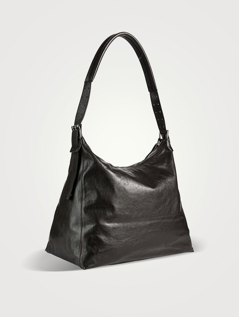 LEMAIRE Belted Leather Shoulder Bag | Holt Renfrew