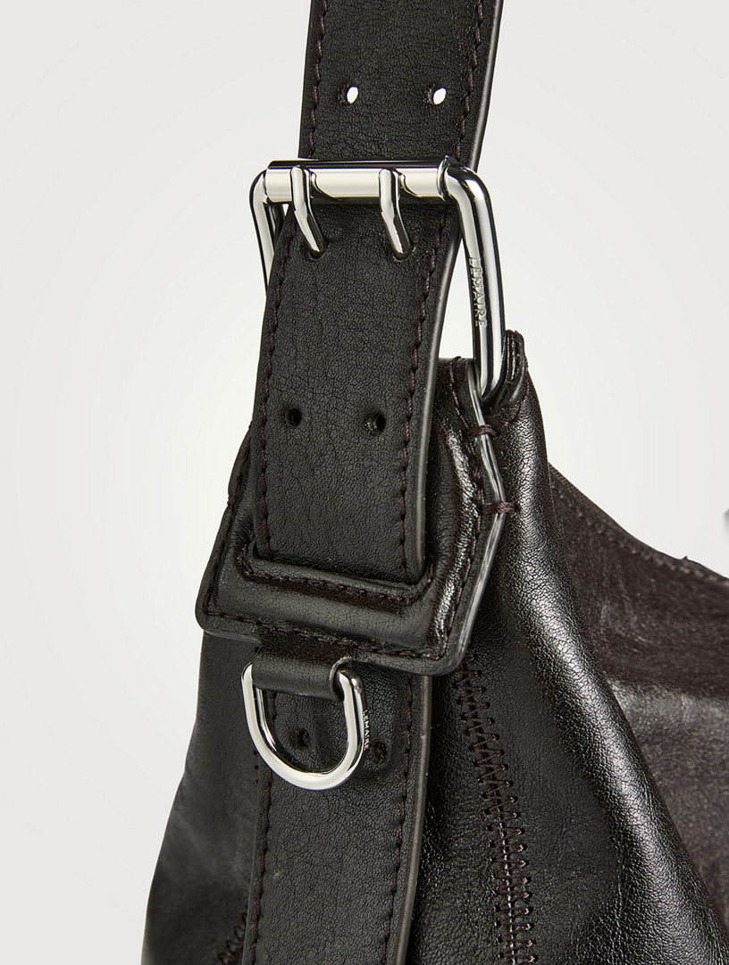 LEMAIRE Belted Leather Shoulder Bag | Holt Renfrew