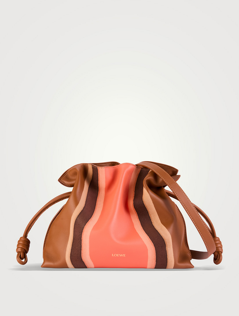 Medium Flamenco Landscape Leather Clutch