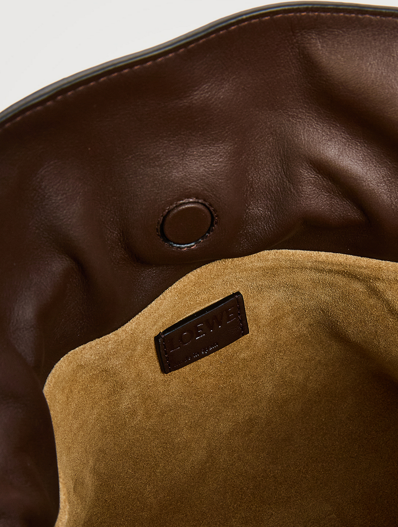Medium Flamenco Leather Clutch