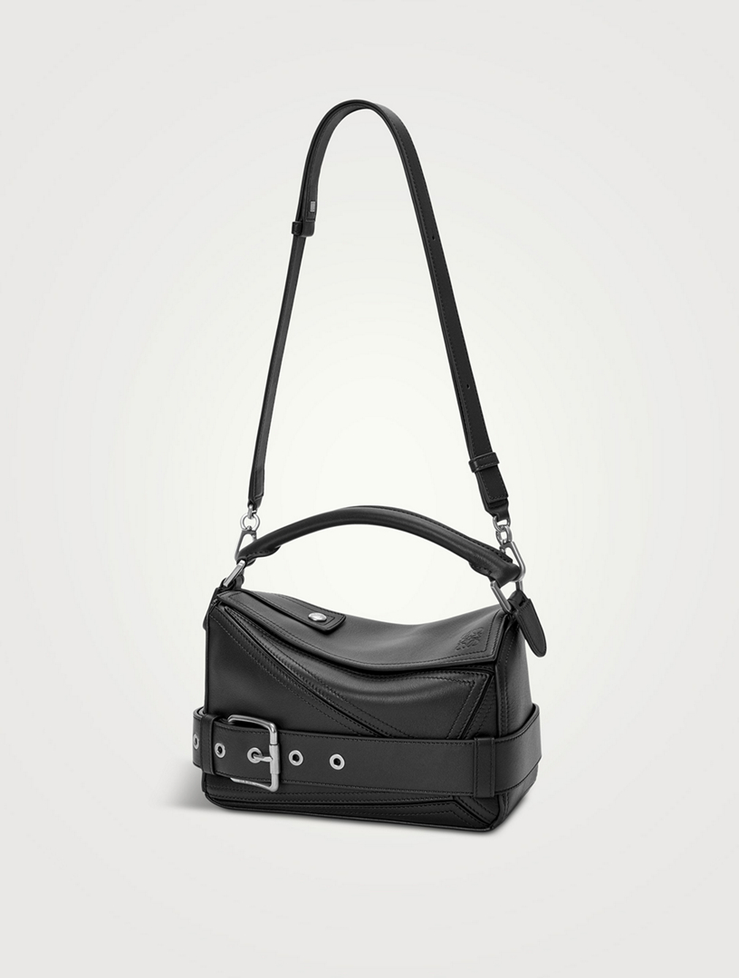 LOEWE Small Puzzle Biker Leather Bag | Holt Renfrew