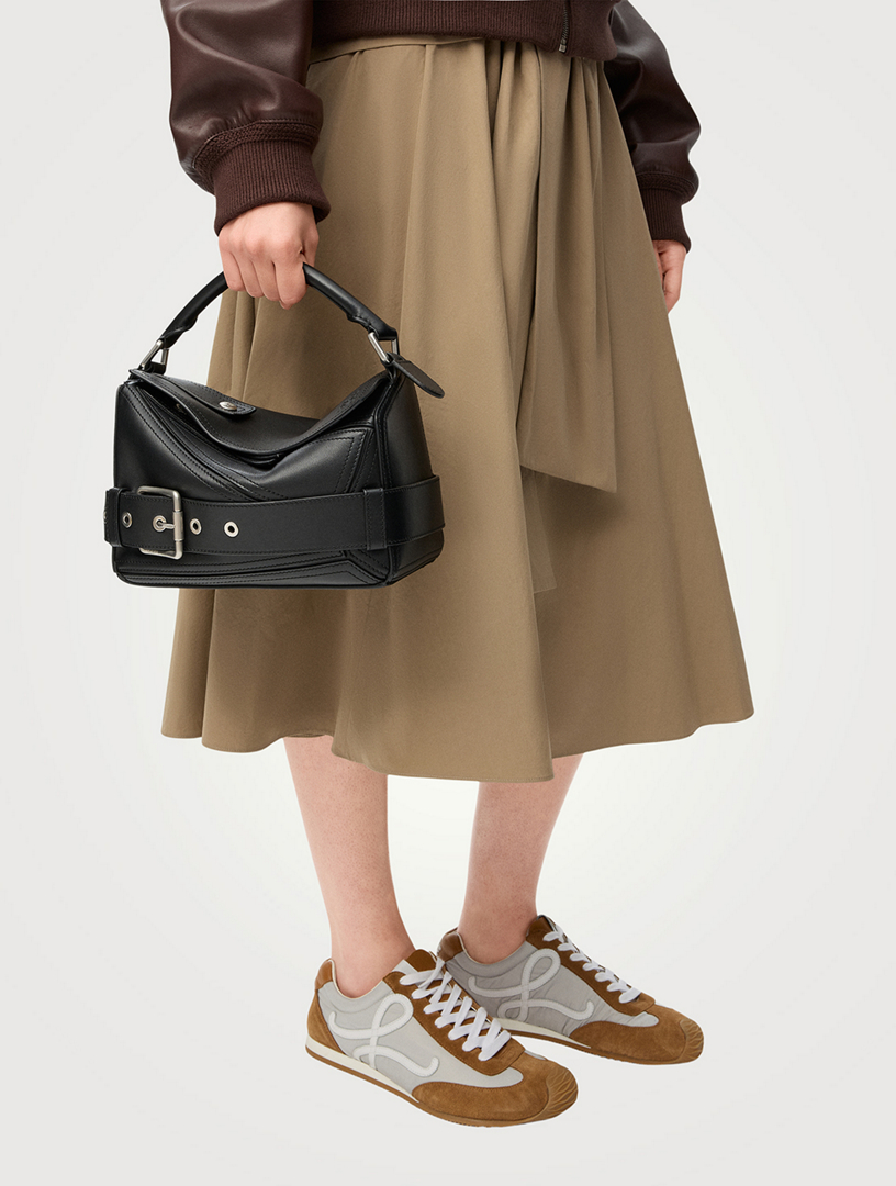 LOEWE Small Puzzle Biker Leather Bag | Holt Renfrew