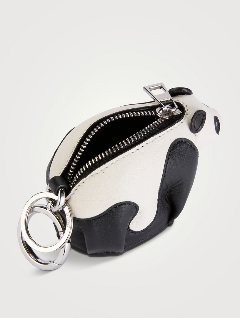 LOEWE Panda Leather Bag Charm | Holt Renfrew