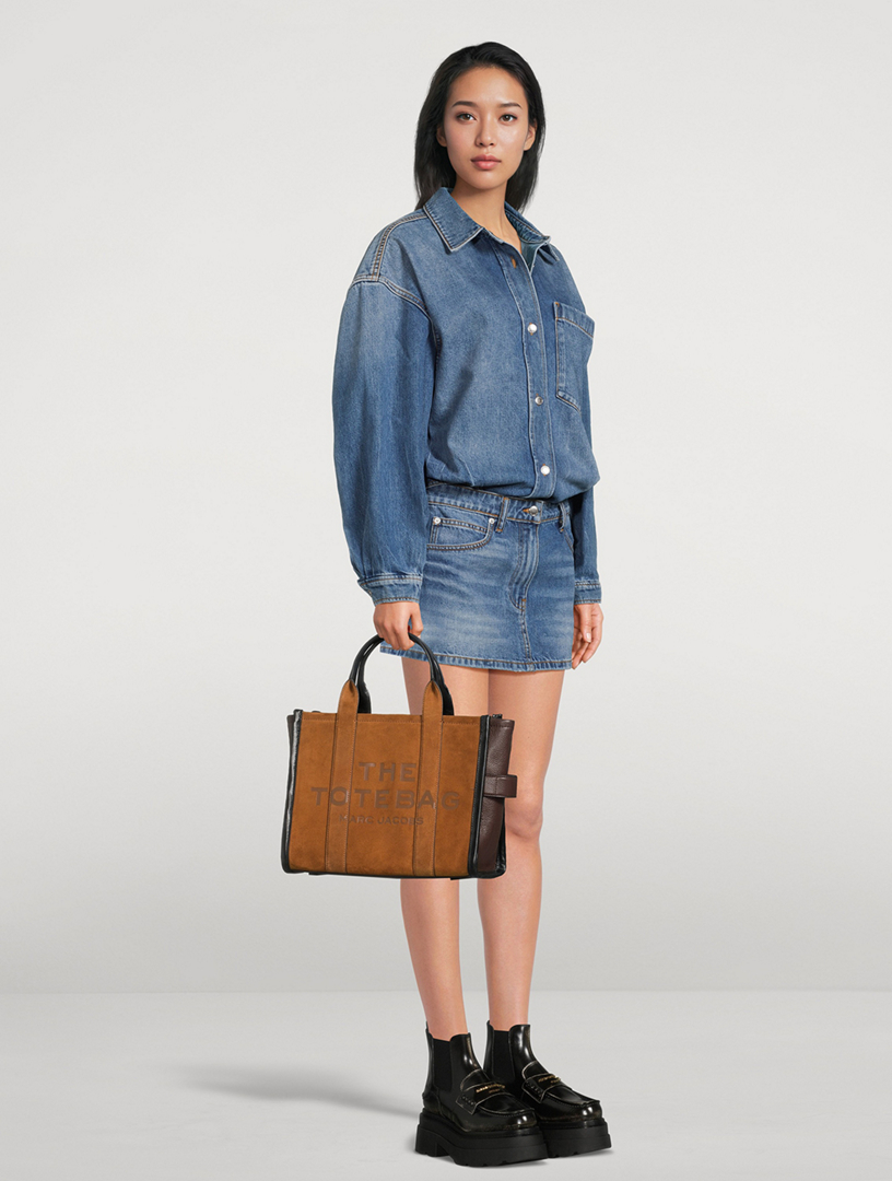MARC JACOBS Sac fourre-tout The Tote Bag en suède, moyen Holt