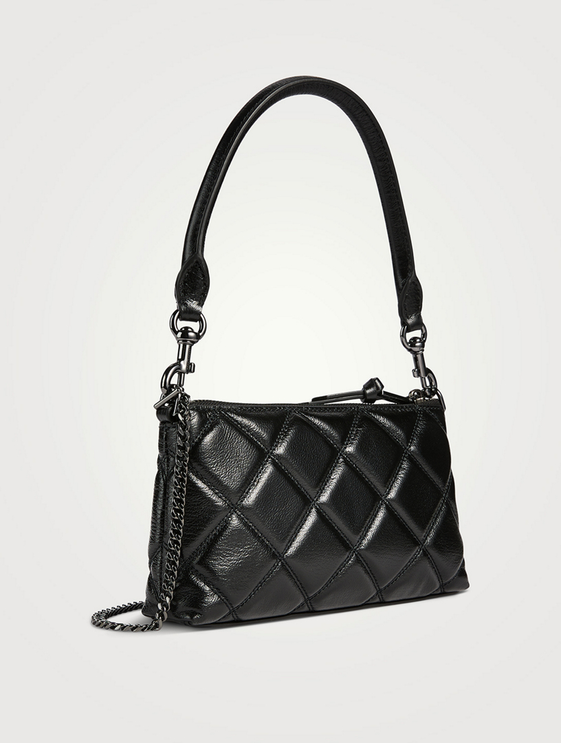 【MARC JACOBS 】ブラックレザー バッグ マークジェイコブス MARC JACOBS ザ タグトート レザー バッグ 黒