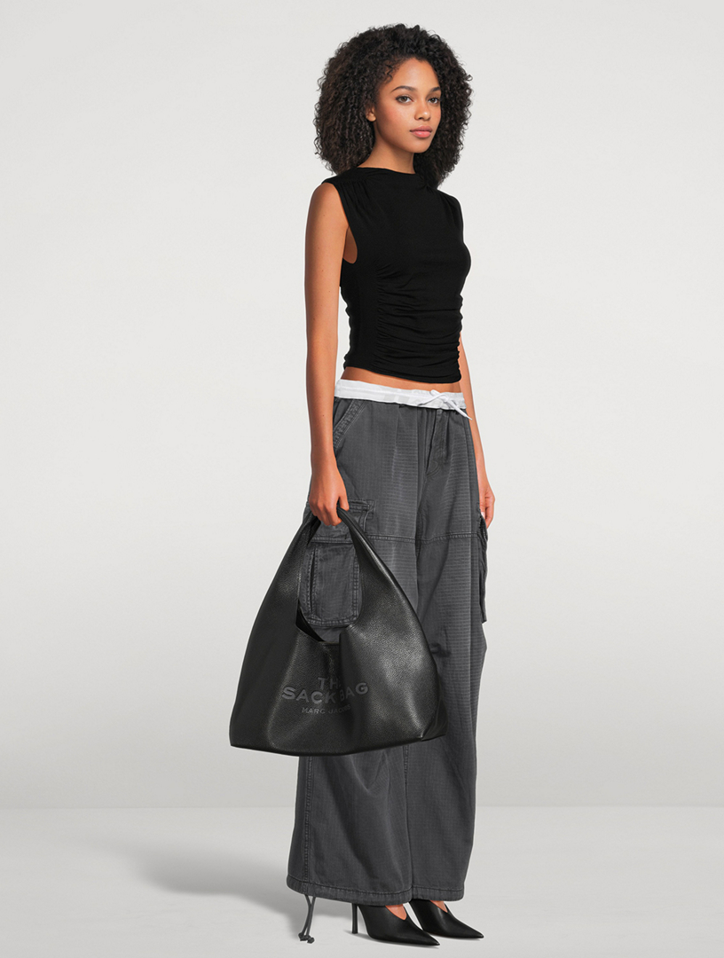 MARC JACOBS The Sack Leather Shoulder Bag | Holt Renfrew