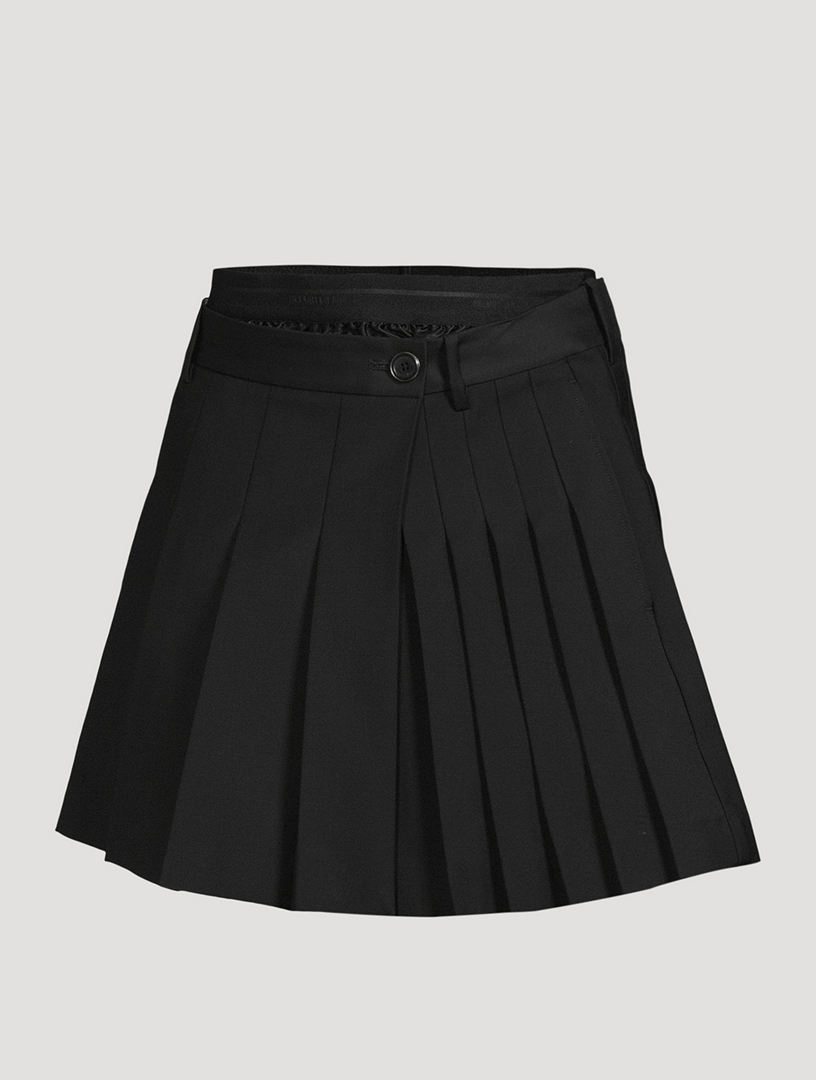 Jupe-short plissée