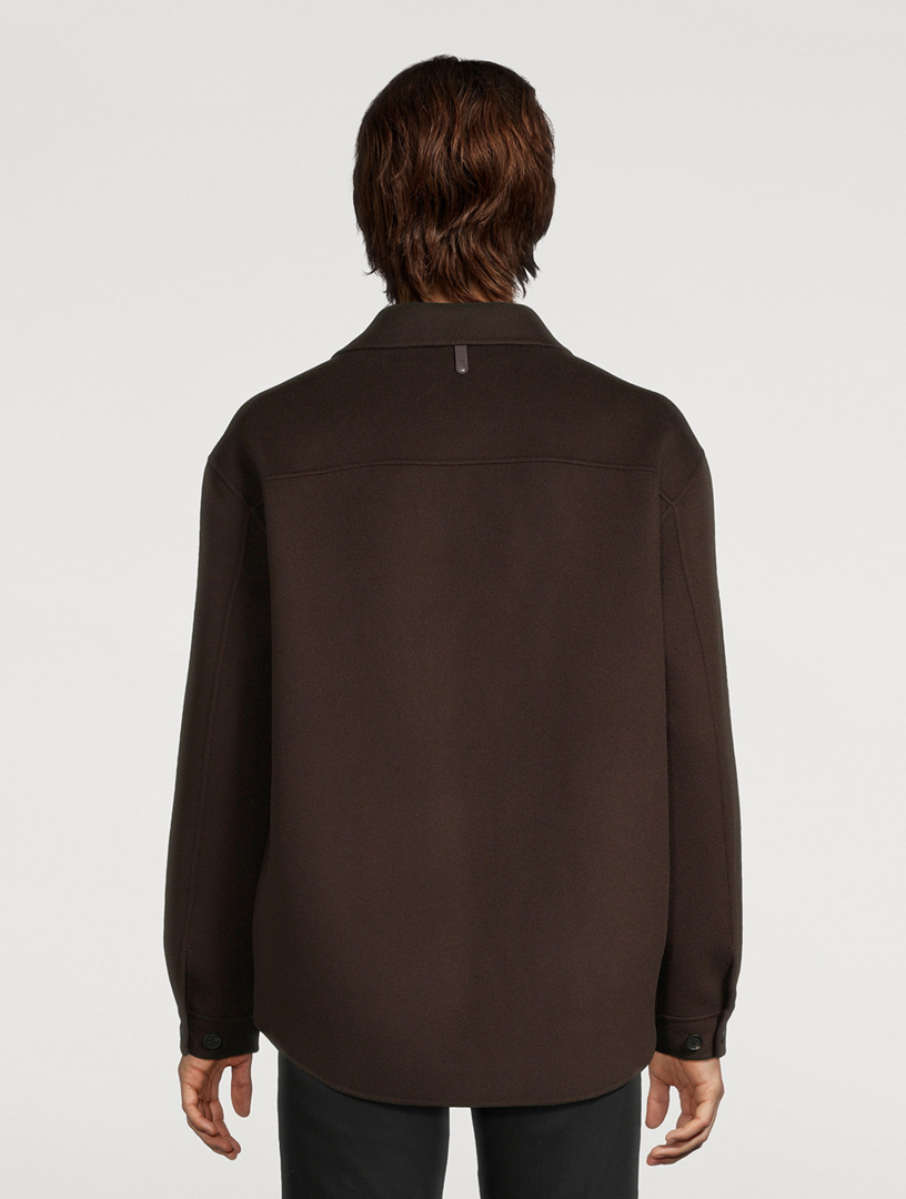Emmanuel Double-Face Wool Overshirt