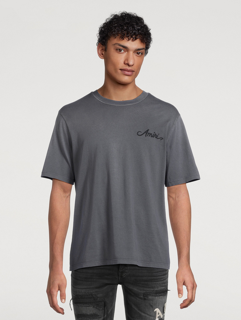AMIRI Bleach Bandana Patch T-Shirt | Holt Renfrew