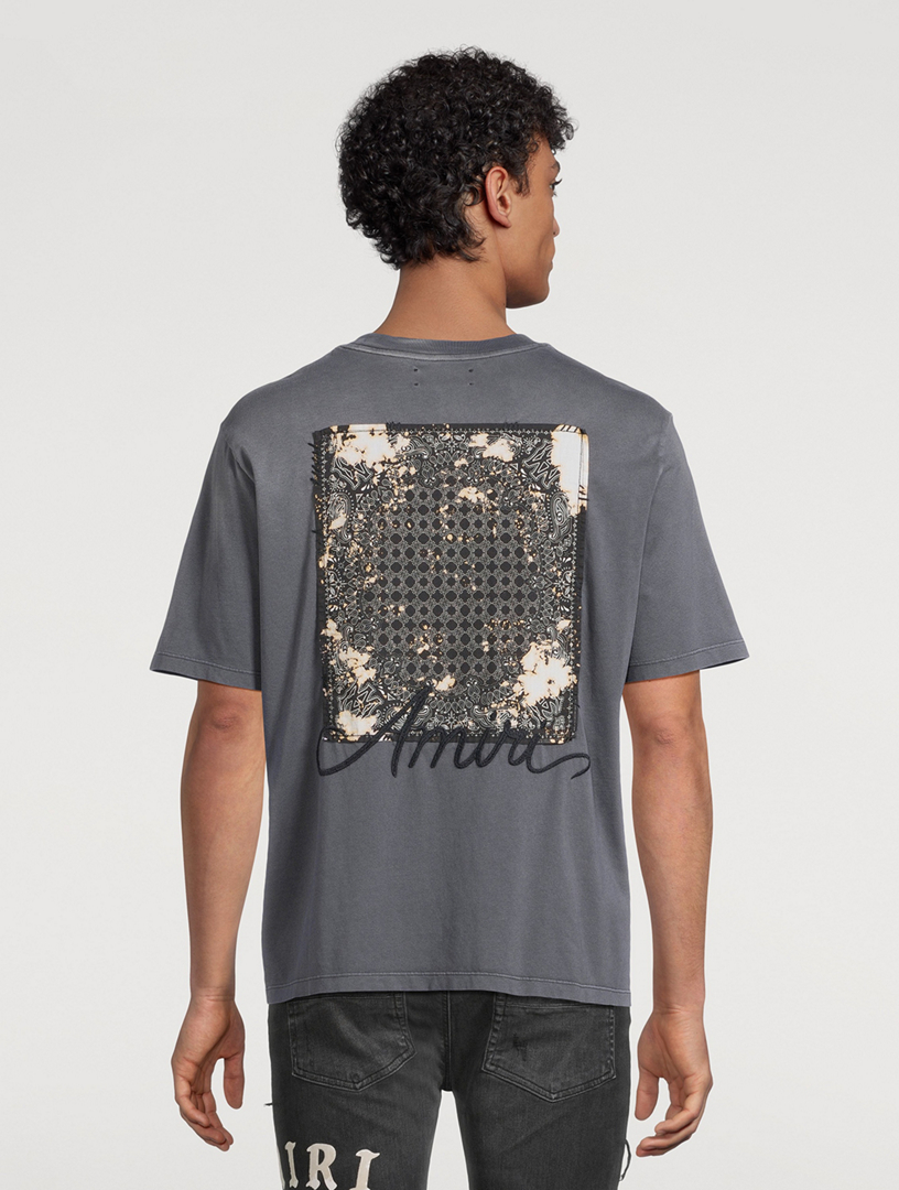 AMIRI Bleach Bandana Patch T-Shirt | Holt Renfrew
