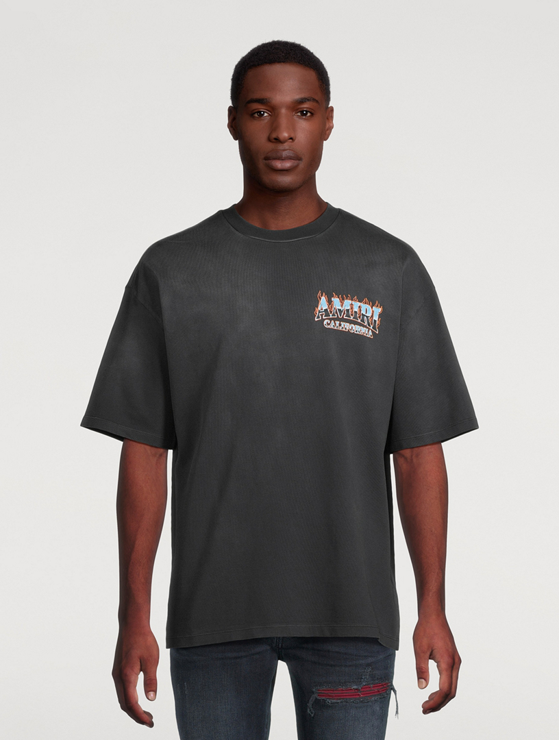 AMIRI Sunny Place Logo Oversized T-Shirt | Holt Renfrew