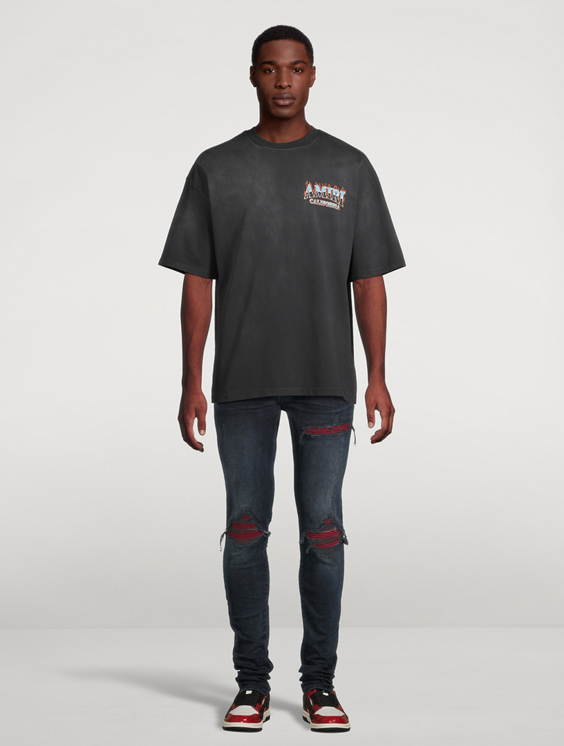 AMIRI Sunny Place Logo Oversized T-Shirt | Holt Renfrew