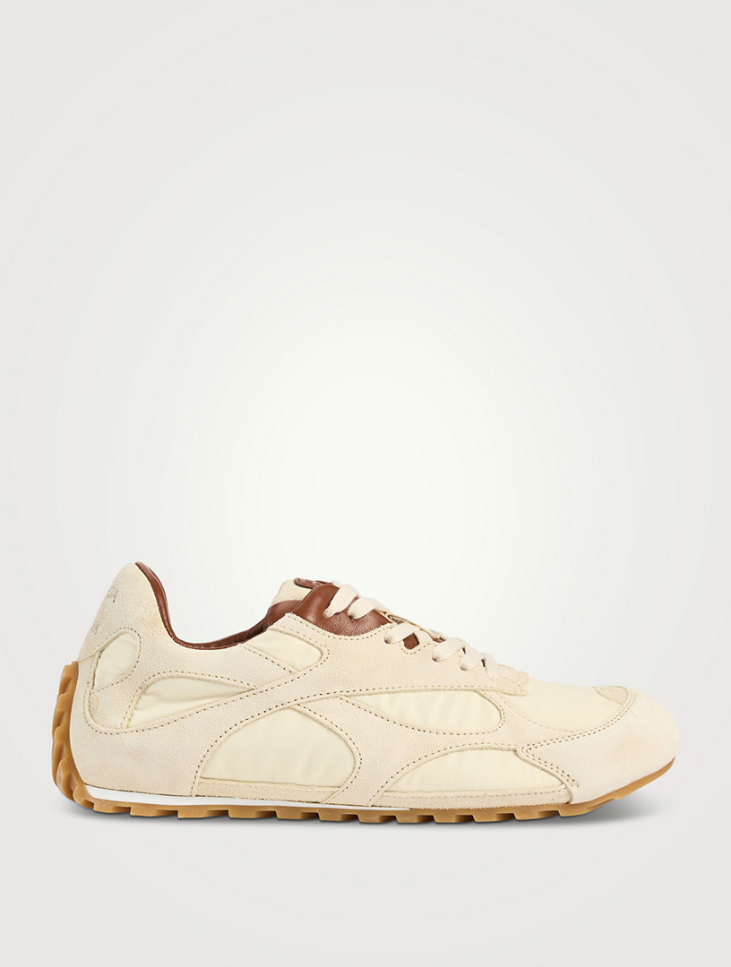 Miu☆ Miu Miu Tan Chevron Leather Grommet Tote Bag | Yoogi's Closet