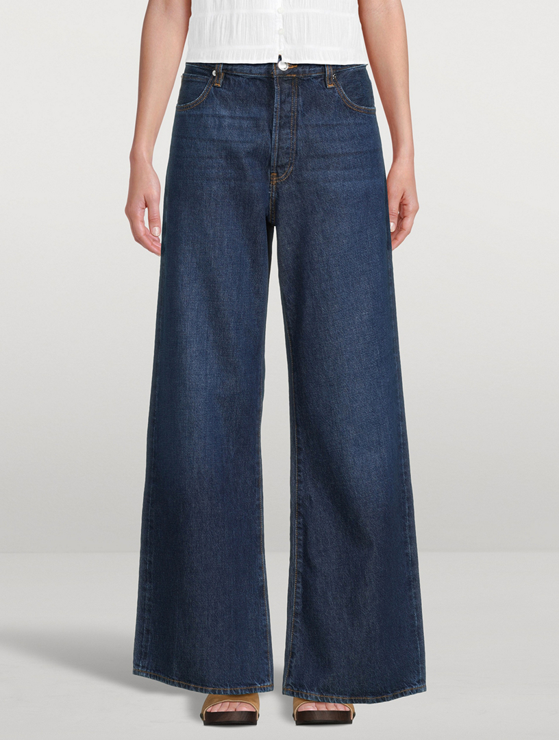 FRAME The Loose Wide-Leg Jeans | Holt Renfrew