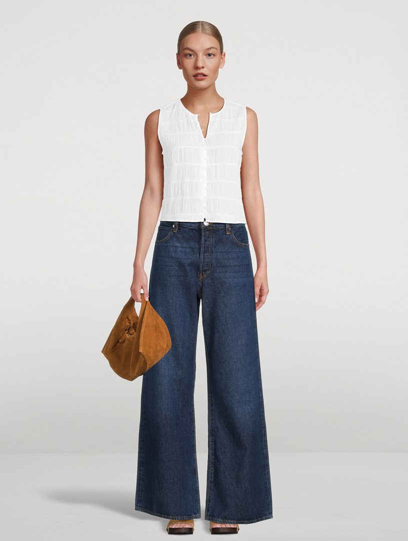 FRAME The Loose Wide-Leg Jeans | Holt Renfrew