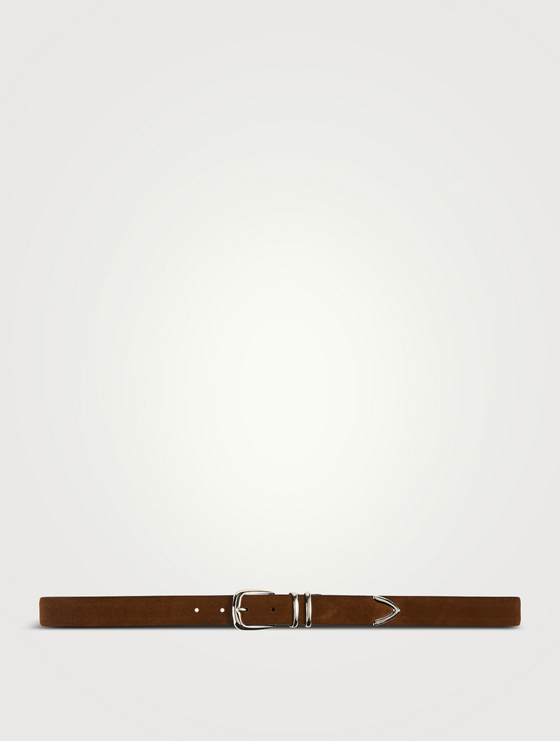 Suede Leather Belt
