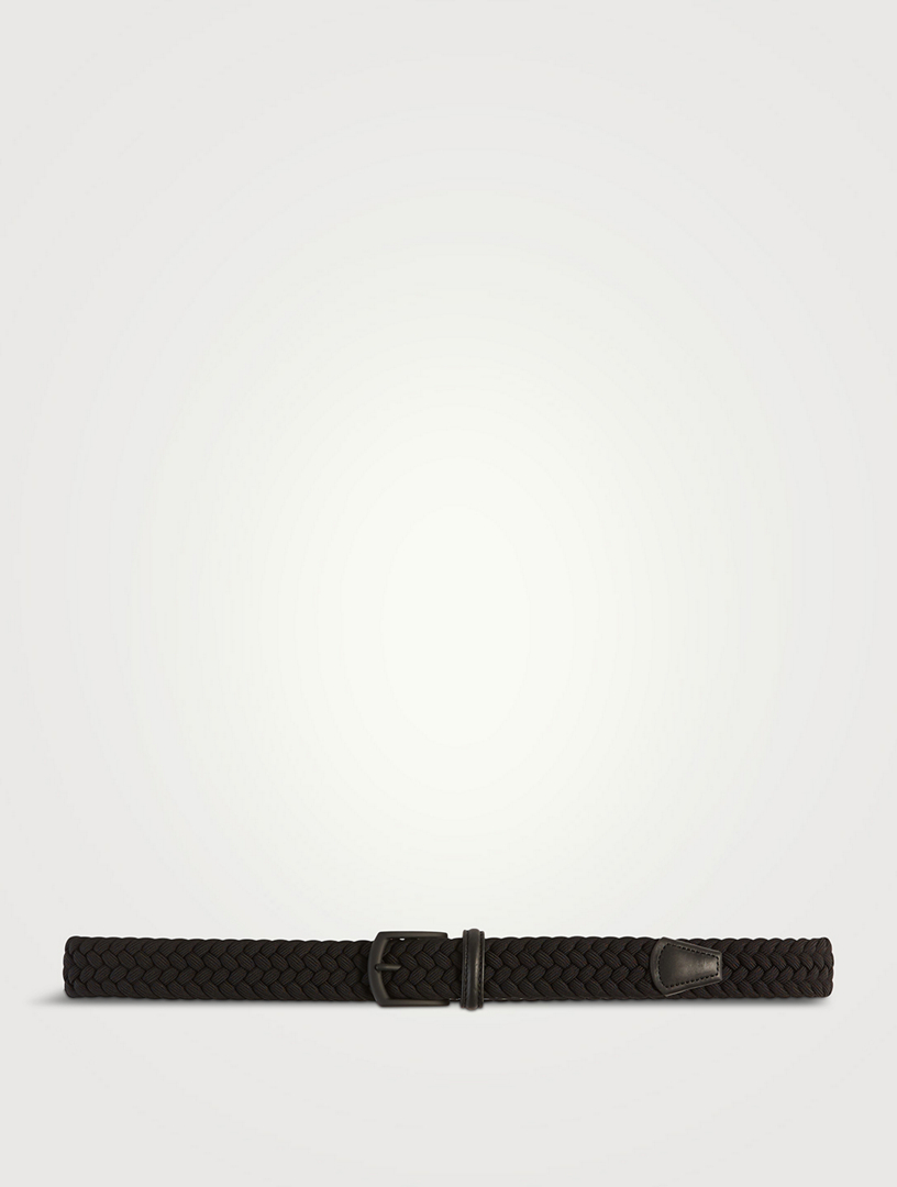 BOTTEGA VENETA Intrecciato Leather Belt | Holt Renfrew