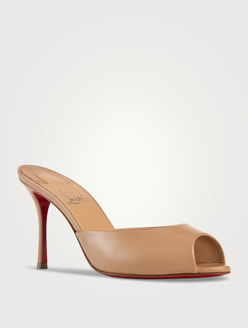 CHRISTIAN LOUBOUTIN Me Dolly Leather Mules | Holt Renfrew