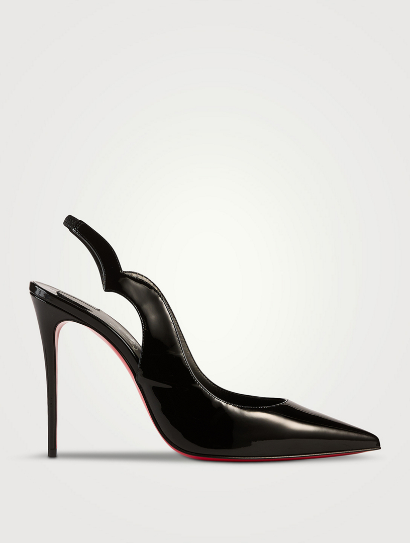 サンダル・ミュール Christian Louboutin \"Hot Chick Sling\" 100 mm Slingback Hot Chick Sling - 100 mm Slingback pumps - Patent calf