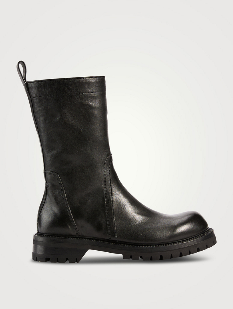 OUR LEGACY Camion Leather Zip Boots | Holt Renfrew