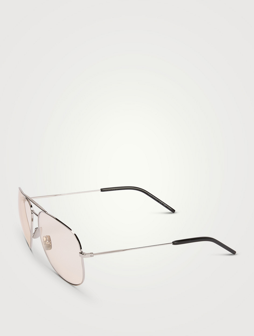 saint laulent クラヴァット　黒×白 SAINT LAURENT SL 806 Shield Sunglasses | Holt Renfrew