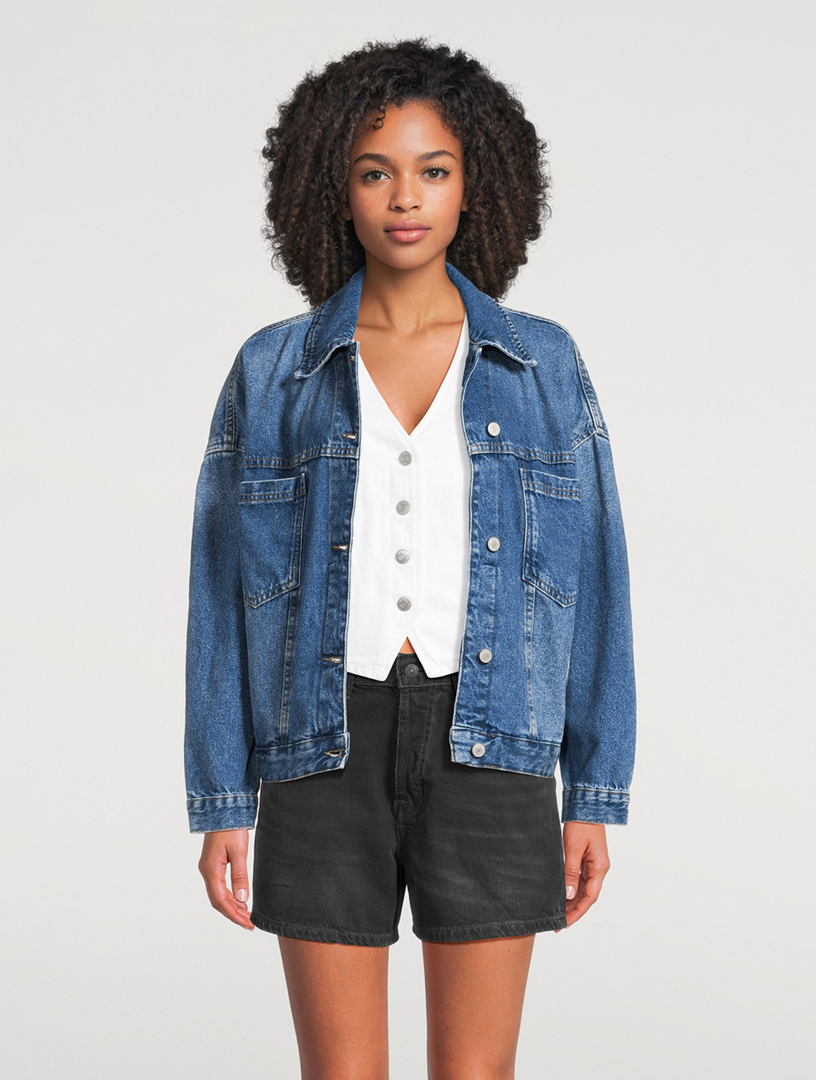 FREE PEOPLE Opal Denim Jacket | Holt Renfrew