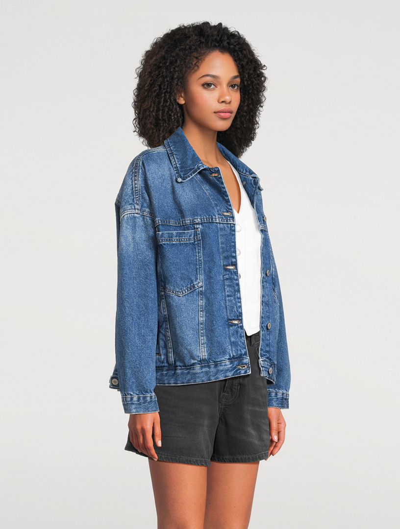 FREE PEOPLE Opal Denim Jacket | Holt Renfrew
