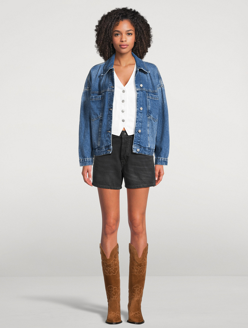 FREE PEOPLE Opal Denim Jacket | Holt Renfrew