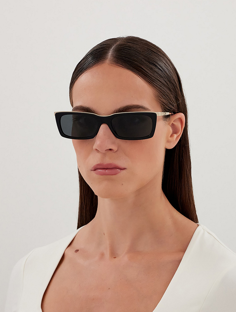SAINT LAURENT SL 766 Rectangular Sunglasses | Holt Renfrew