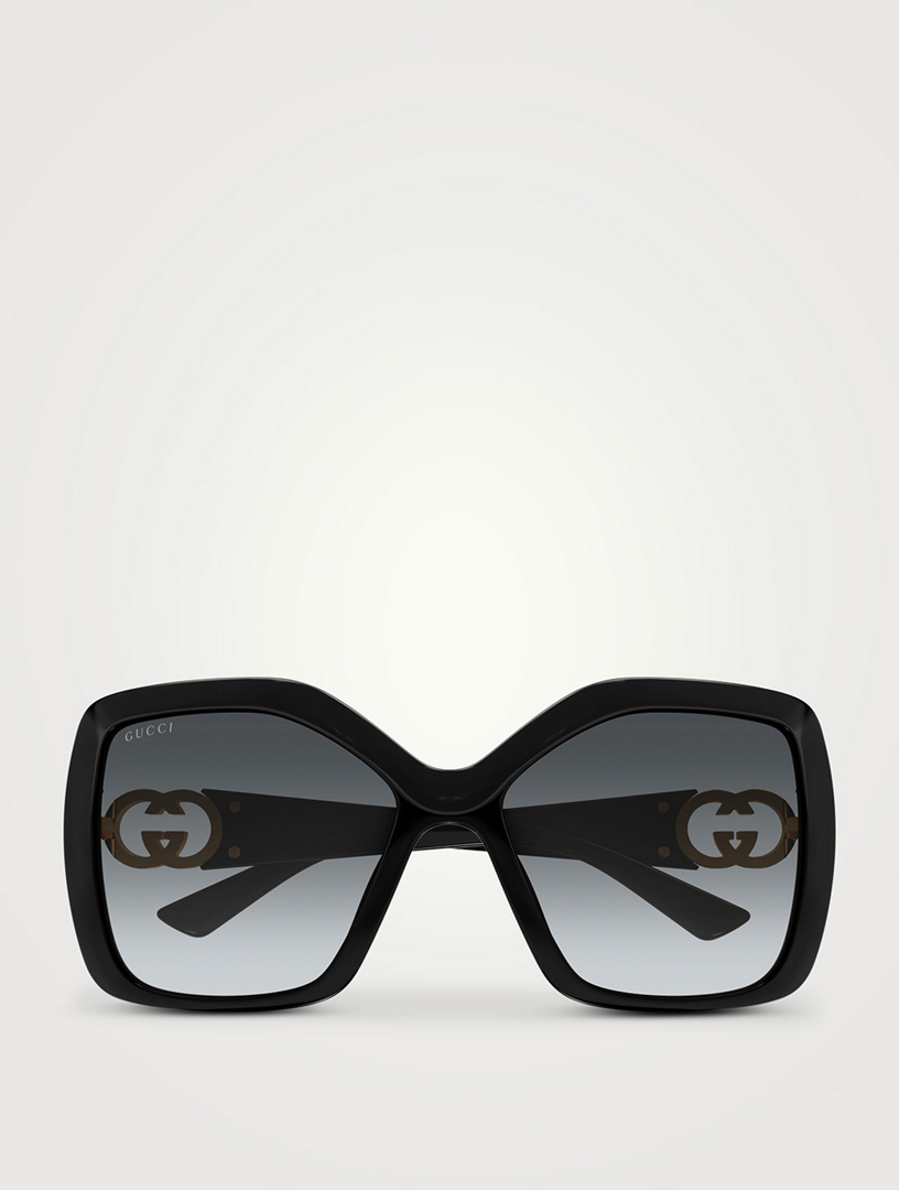 GUCCI Oversized Square Sunglasses | Holt Renfrew