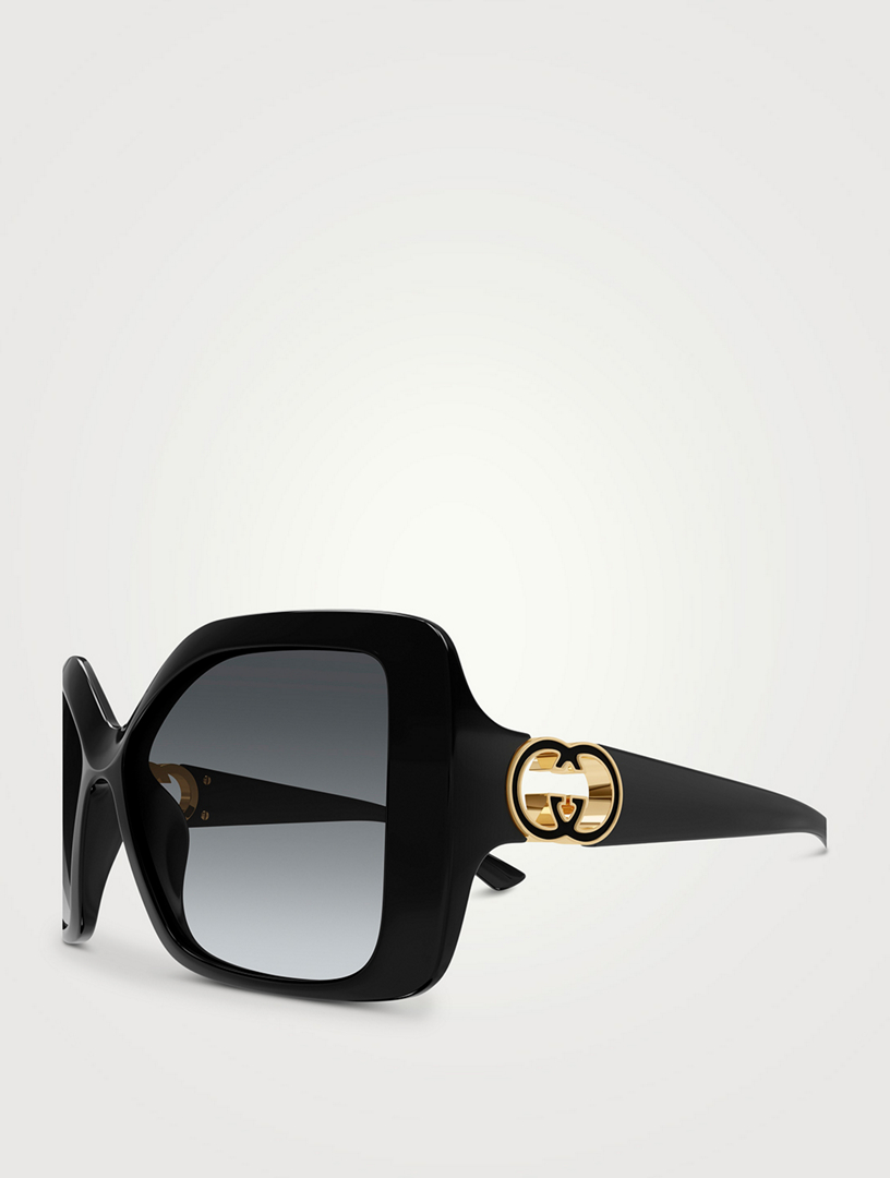 GUCCI Oversized Square Sunglasses | Holt Renfrew