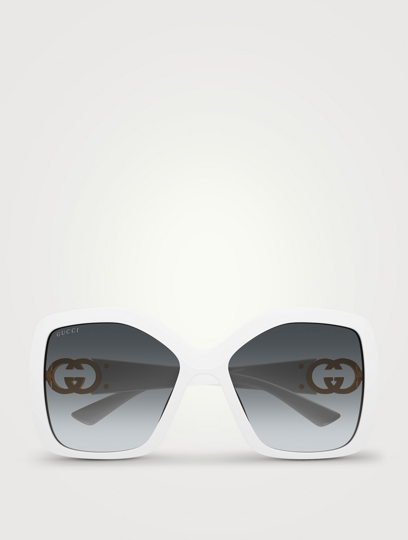 GUCCI Oversized Square Sunglasses | Holt Renfrew