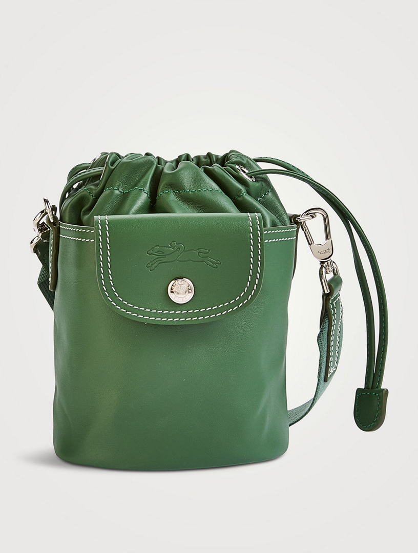 ショルダーバッグ・ポシェット LONGCHAMP 25FW Le Pliage Bucket Bag Xtra XS 10317987 542 Le Pliage Xtra XS Bucket bag Tobacco - Leather | Longchamp CA