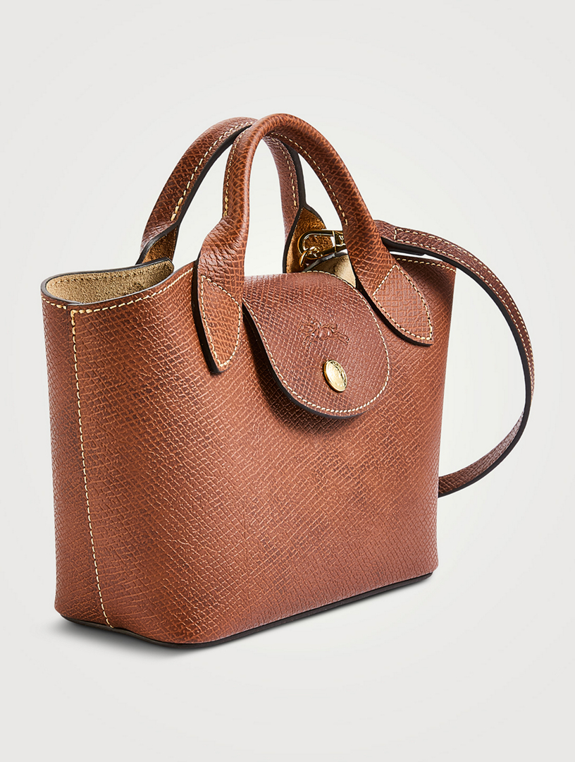 トートバッグ Longchamp Borsa Shopping Xs Epure Épure XS Tote bag Black - Leather | Longchamp CA