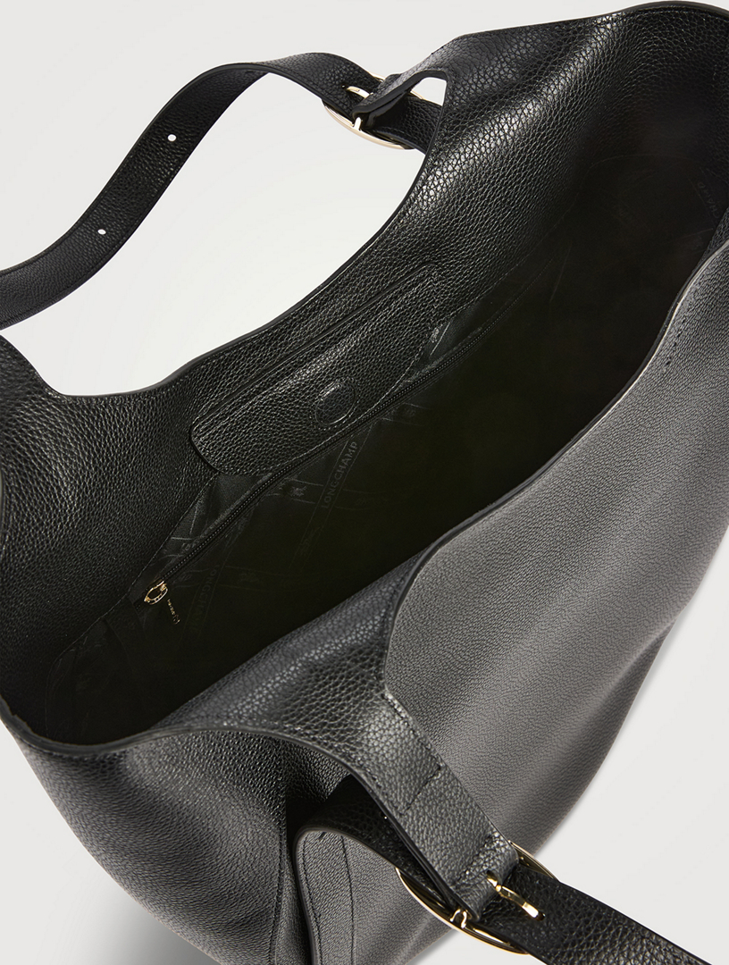 LONGCHAMP XL Le Foulonné Leather Tote Bag | Holt Renfrew