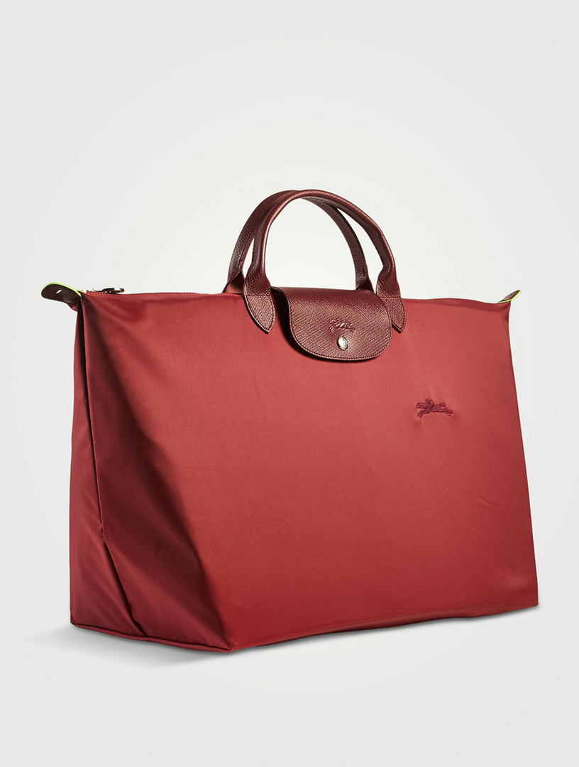 LONGCHAMP Large Le Pliage Green Travel Bag Holt Renfrew