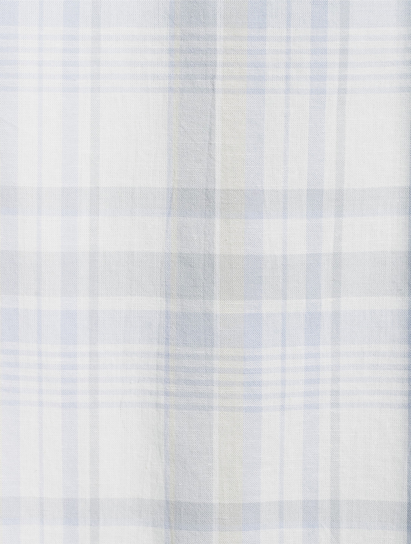 Mini Dress In Plaid Print