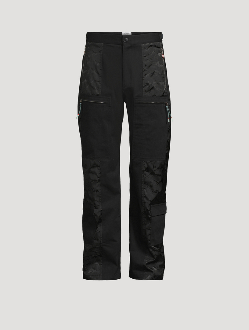 Nylon Mountain Camo Cargo Pants