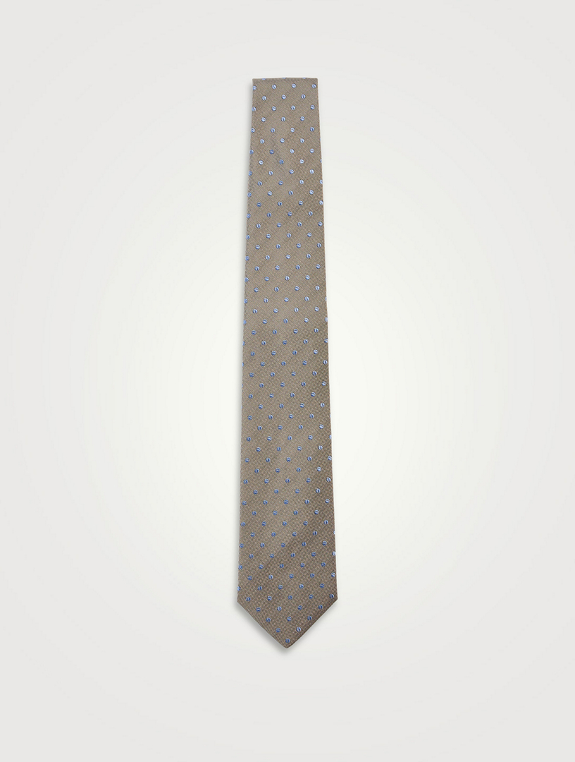 Fabien Silk And Cotton Tie
