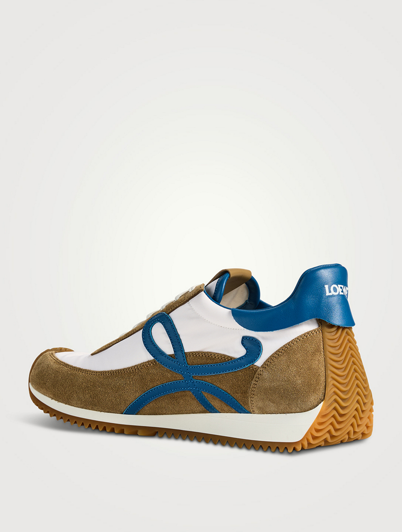 LOEWE Flow Runner 2.0 Suede And Nylon Sneakers | Holt Renfrew
