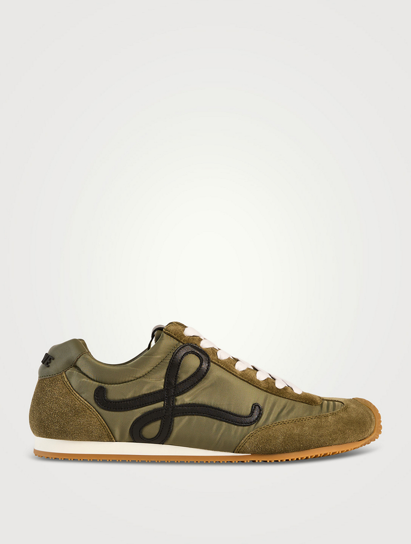 Ballet Runner 2.0 Suede And Nylon Sneakers