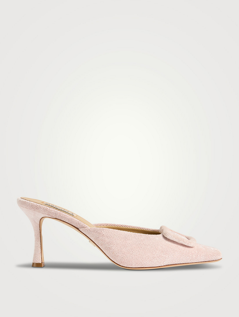 Graylynn Satin Mules