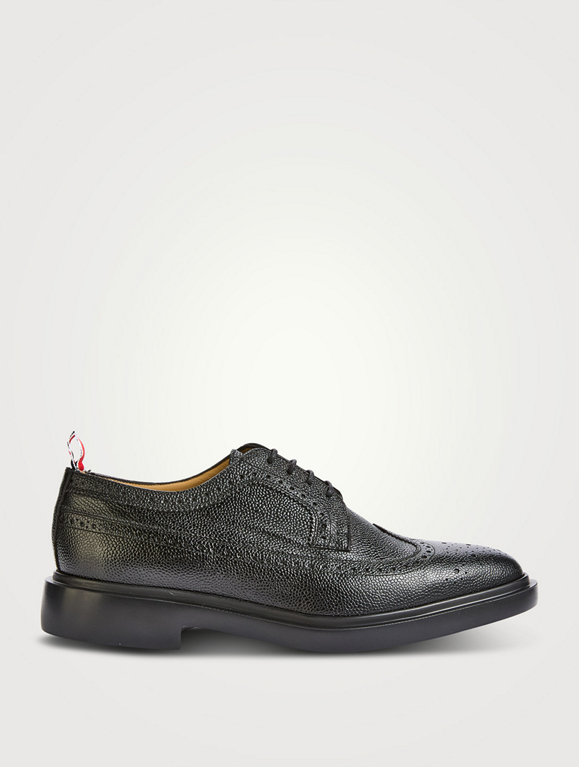 Pebble Grain Longwing Brogue Shoes